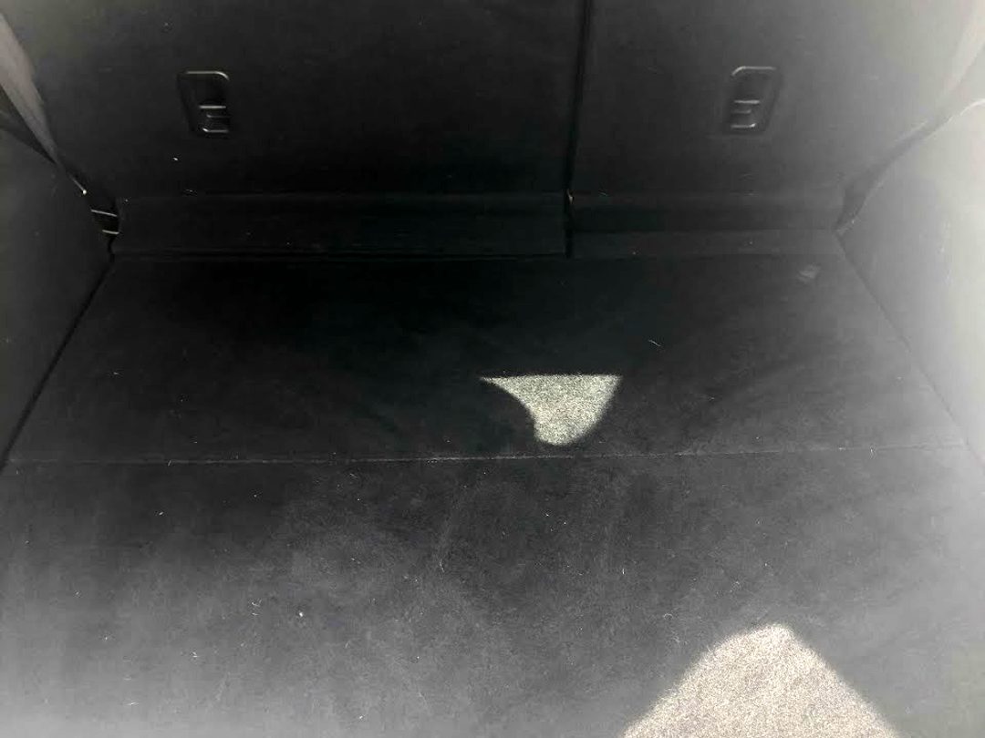 The same Mazda CX-5 cargo area after a full interior clean