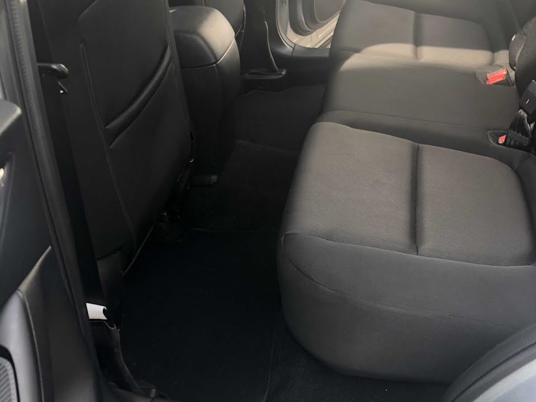 Mazda CX-5 back seats cleaned during a mobile detail