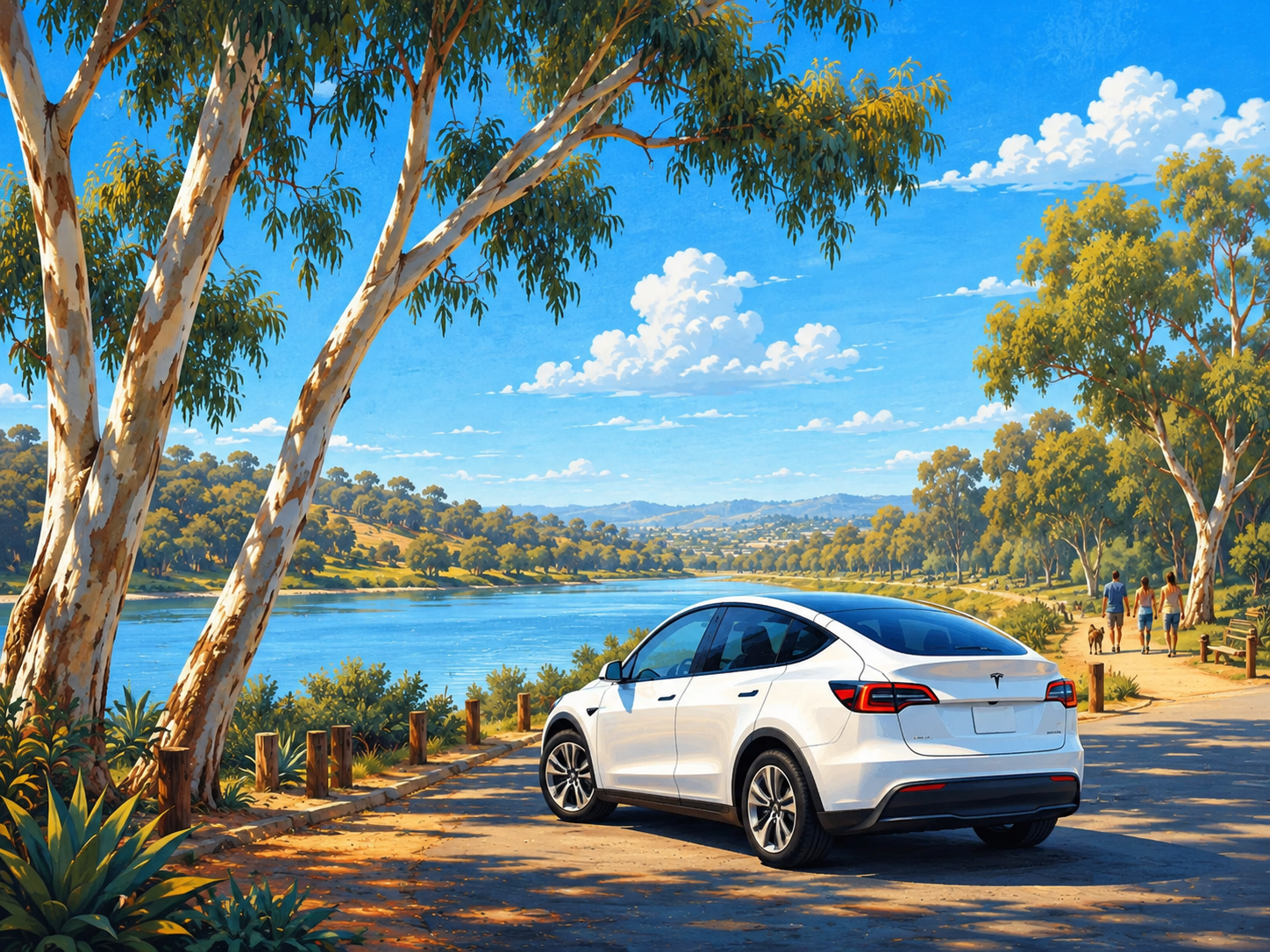 Car detailing near Lake Miramar in Scripps Ranch