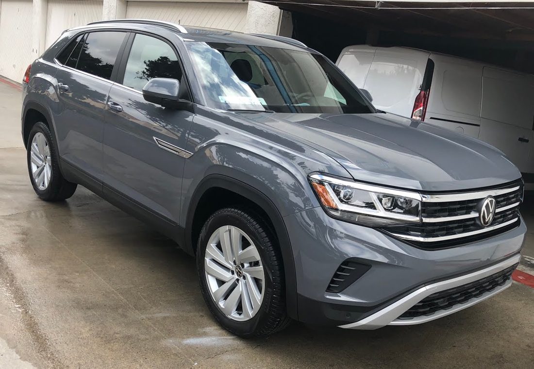 VW Atlas family SUV after a full mobile detail